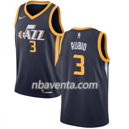 Camiseta Hombre Utah Jazz Ricky Rubio 3 Nike 2017-18 Navy Swingman Camiseta Hombre Utah Jazz Ricky Rubio 3 Nike 2017-18 Navy Swingman